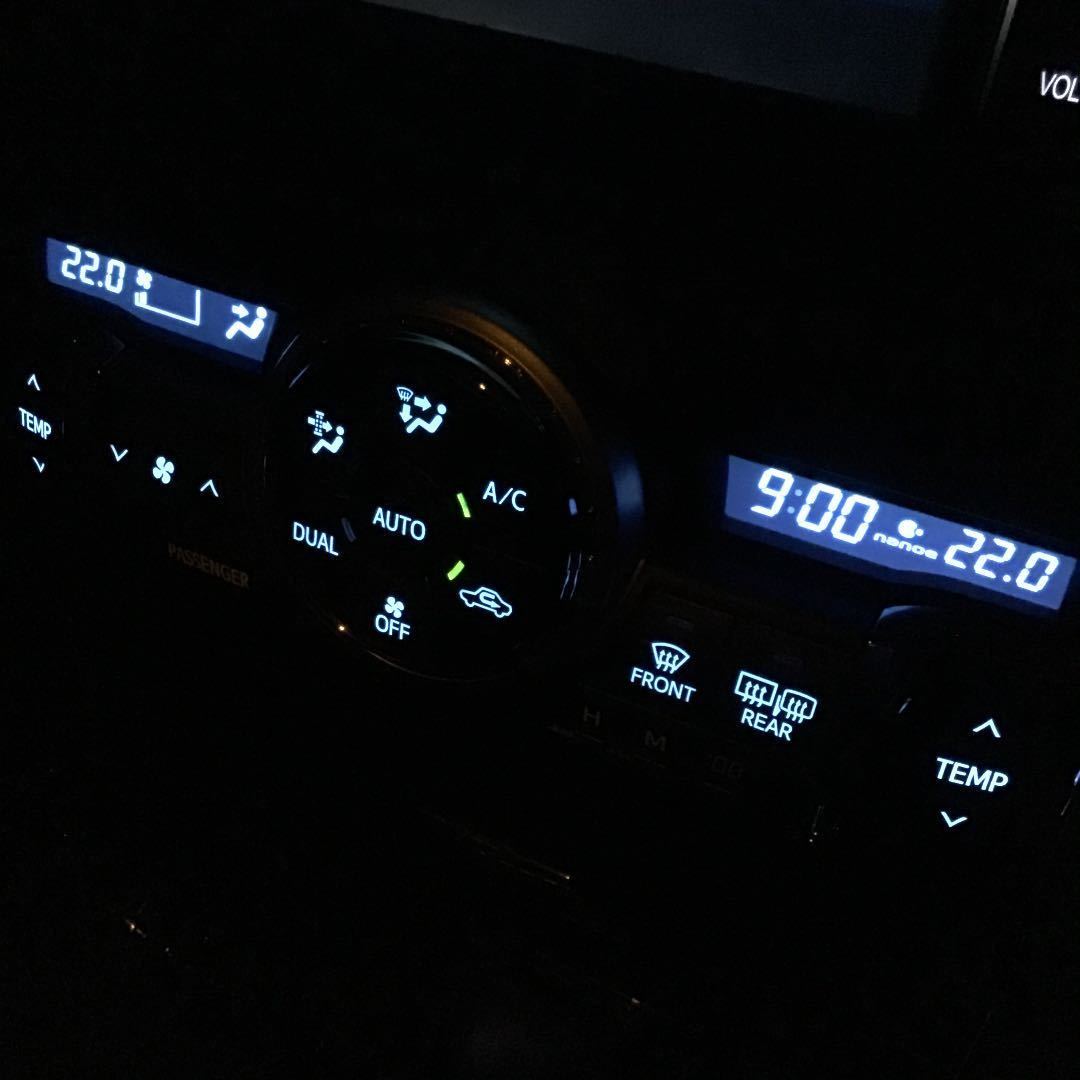 Yahoo!オークション - GRX130系 マークX 後期 トヨタ純正 エアコンパネ