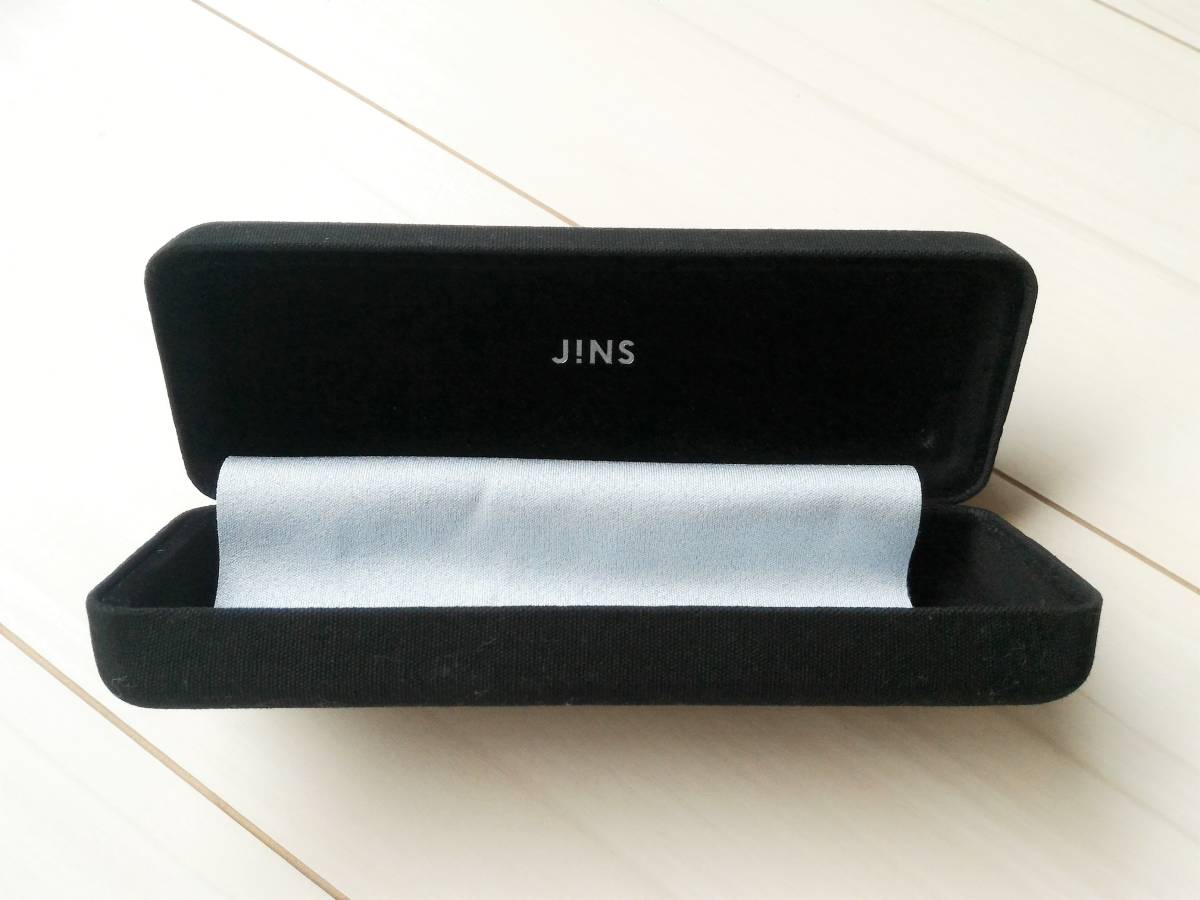 Yahoo!オークション - 未使用 JINS ジンズ 眼鏡ケース ブラック 黒 メ