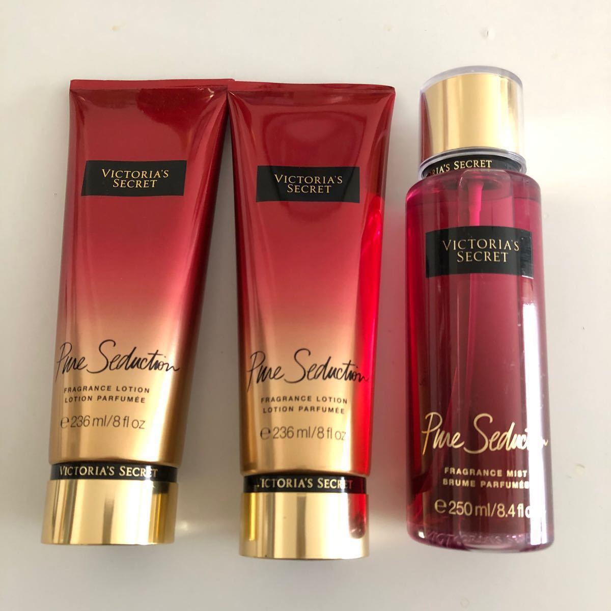 新品 ヴィクトリアシークレット 3本セット ヴィクトリアズシークレット