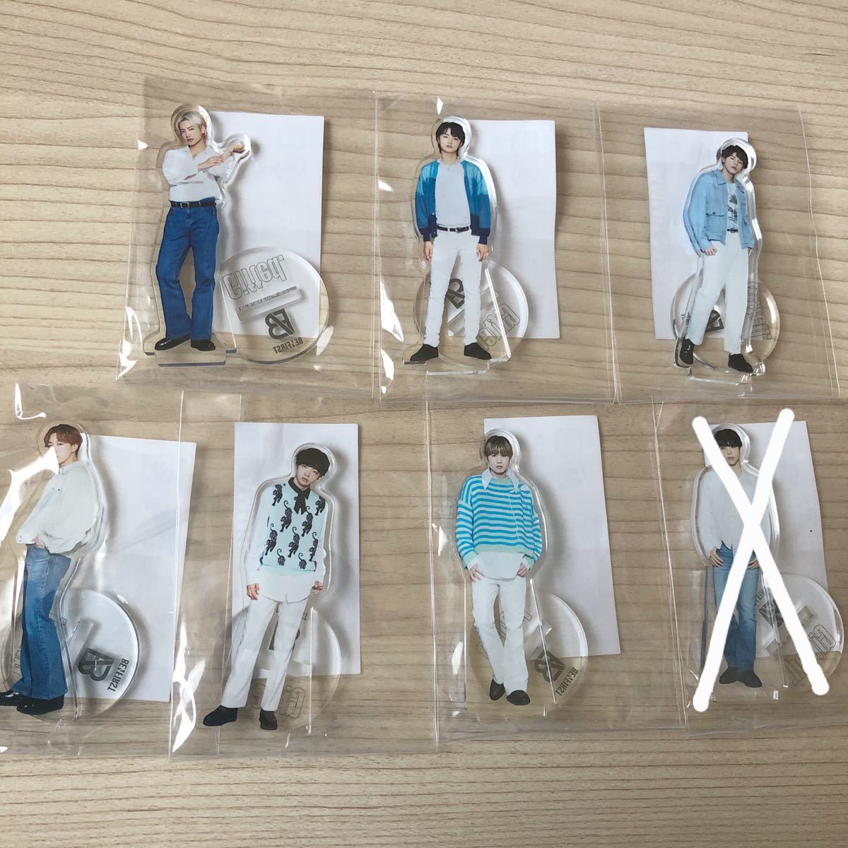 6個】新品未開封 BEFIRST アクスタ アクリルスタンド Giftedビー