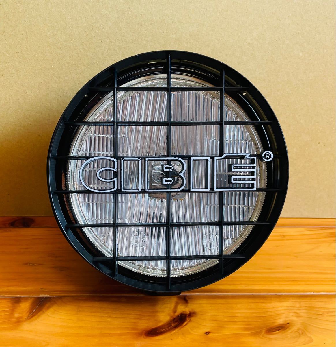 CIBIE 凹みヘッドライト黒リムCB250T CB400T