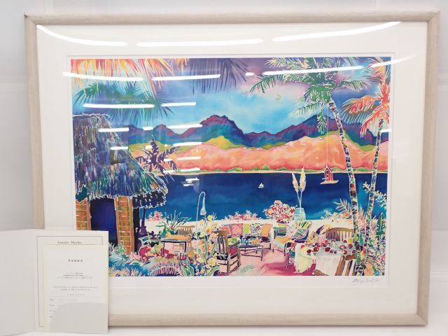 Yahoo!オークション - 【真作】Jennifer Markes シルクスクリーン Pome