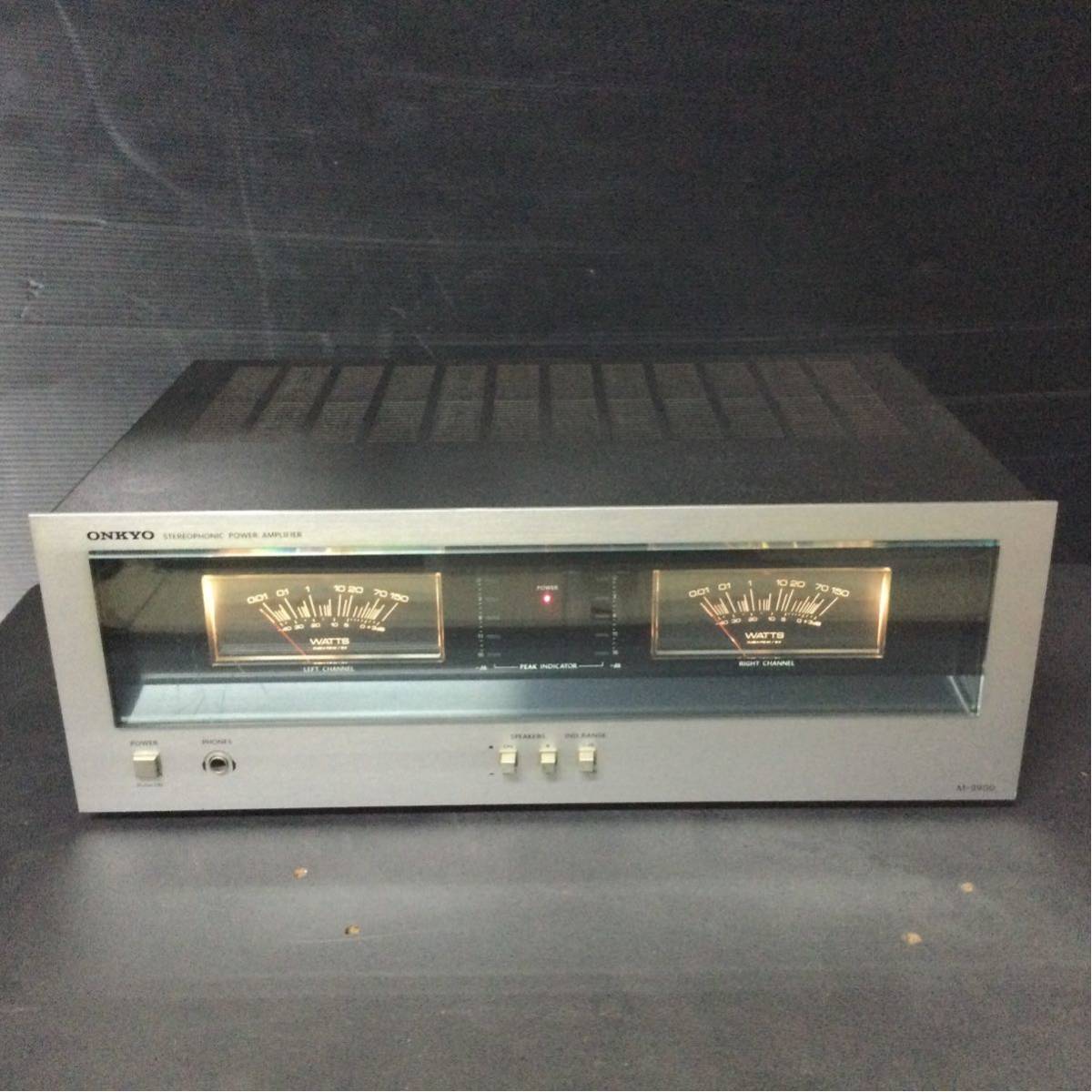 Yahoo!オークション - ONKYO ステレオパワーアンプ M-9900 オンキョー