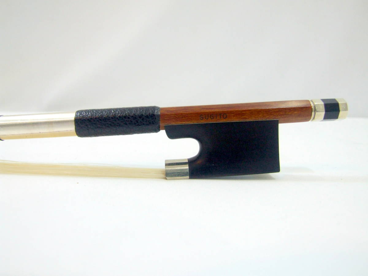 杉藤 分数 3/4 SUGITO フェルナンブーコ バイオリン 弓 旧品番 No300