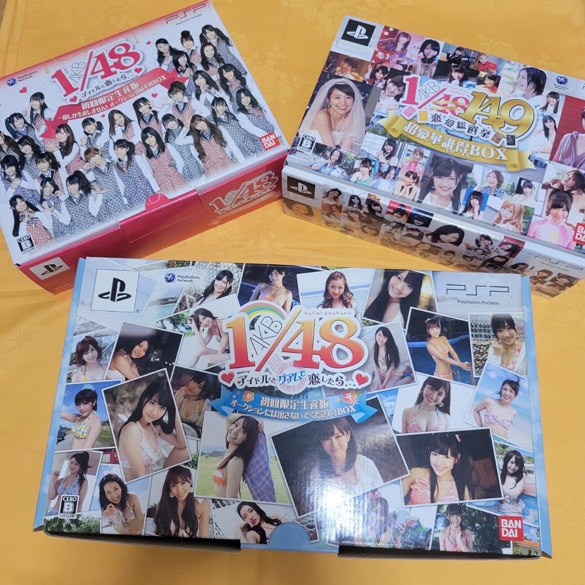 PSP ソフト AKB48 3点セット プレイステーションポータブル AKB 48