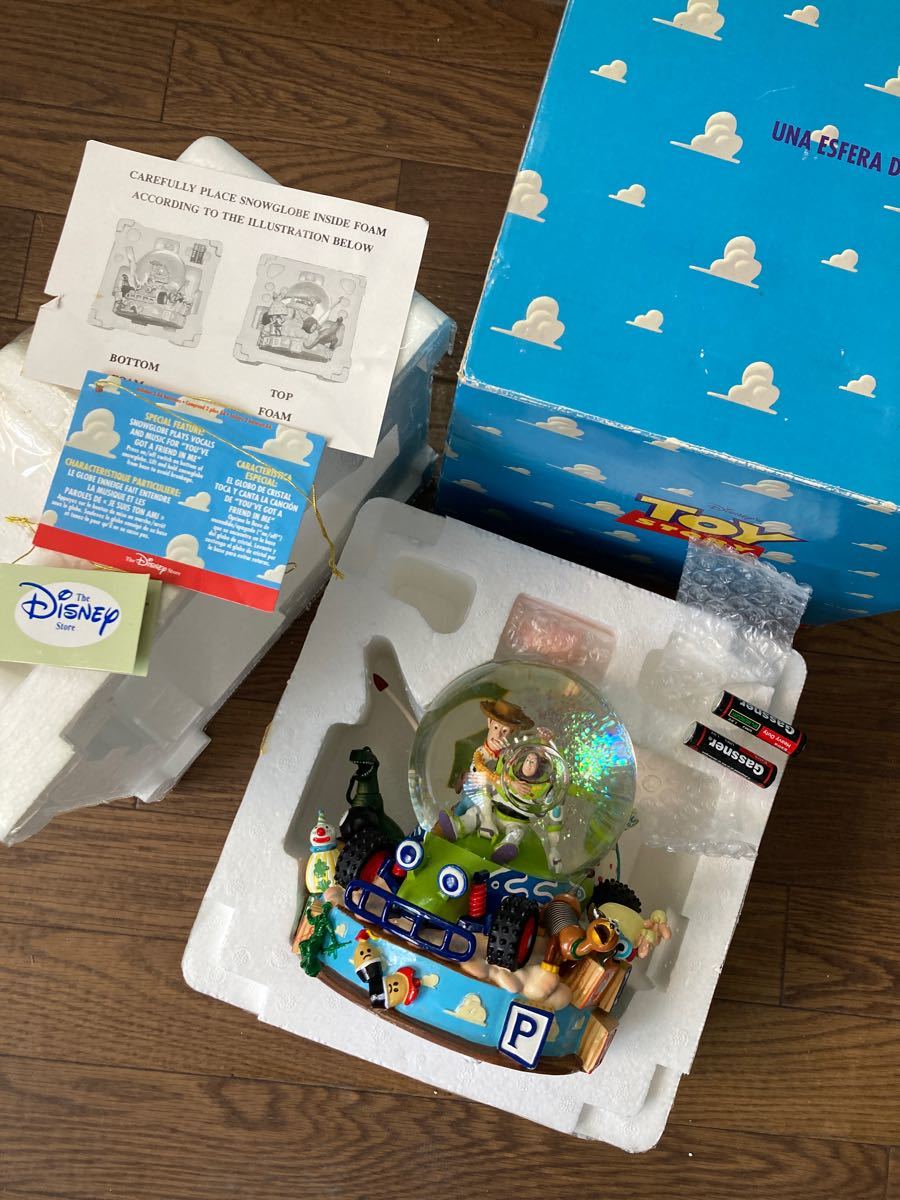 初代トイストーリー スノードーム ディズニー Disney ディズニーストア