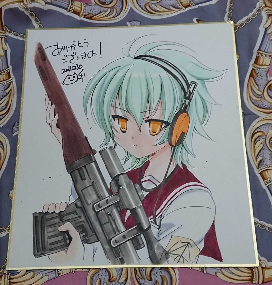 Yahoo!オークション - 〈サイン色紙〉 こよかよしの「緋弾のアリア」レ