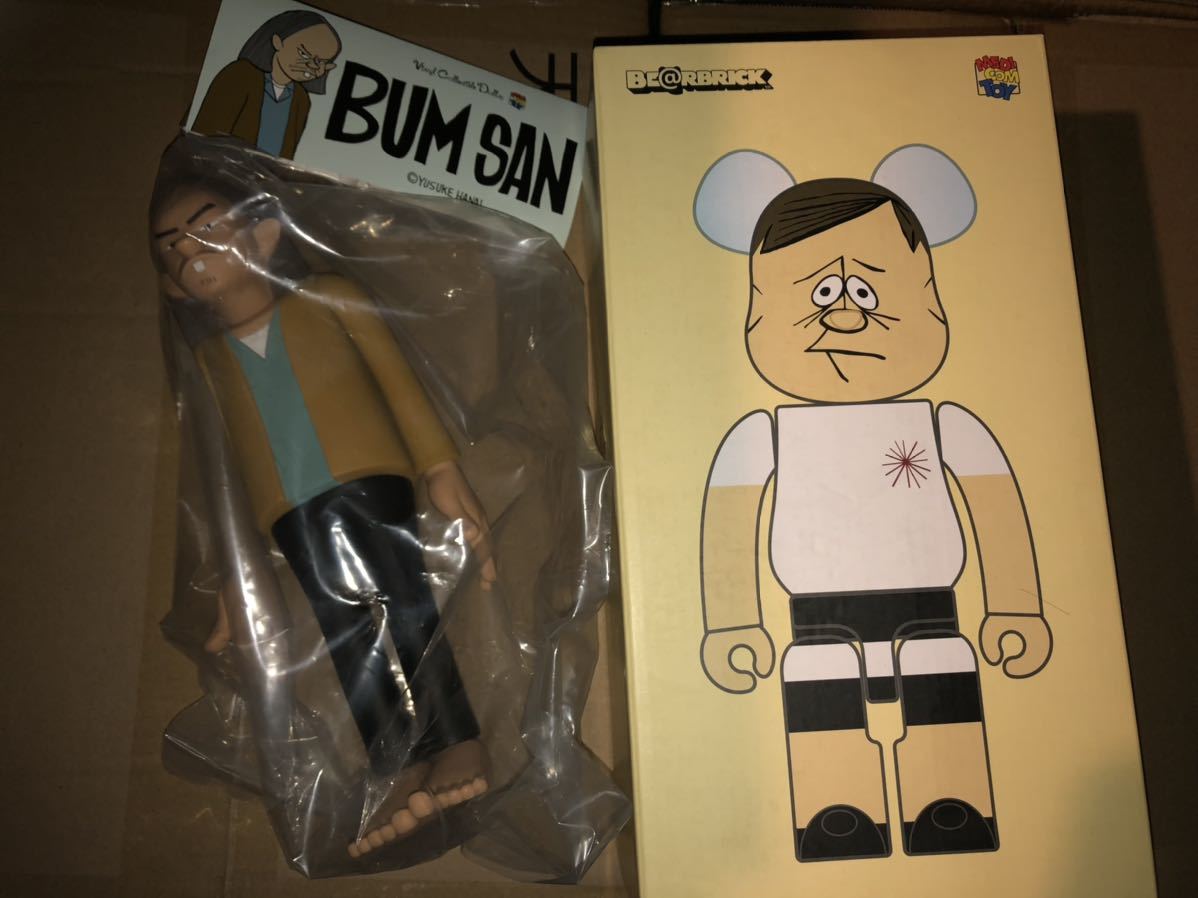 Yahoo!オークション - BE@RBRICK YUSUKE HANAI 400％ & VCD BUM SAN 花