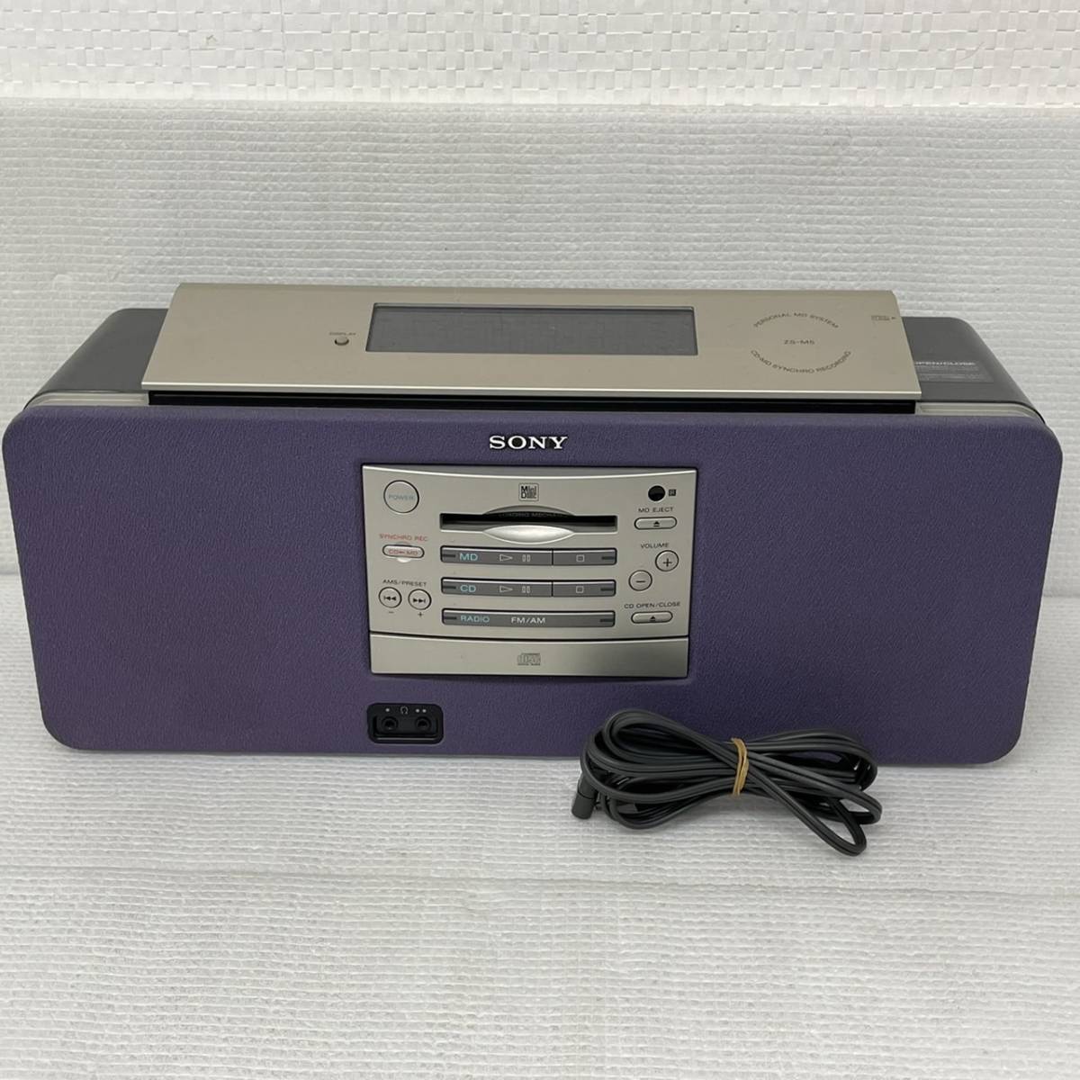 Yahoo!オークション - SONY ソニー 名機 高音質 CD/MD システム コンポ