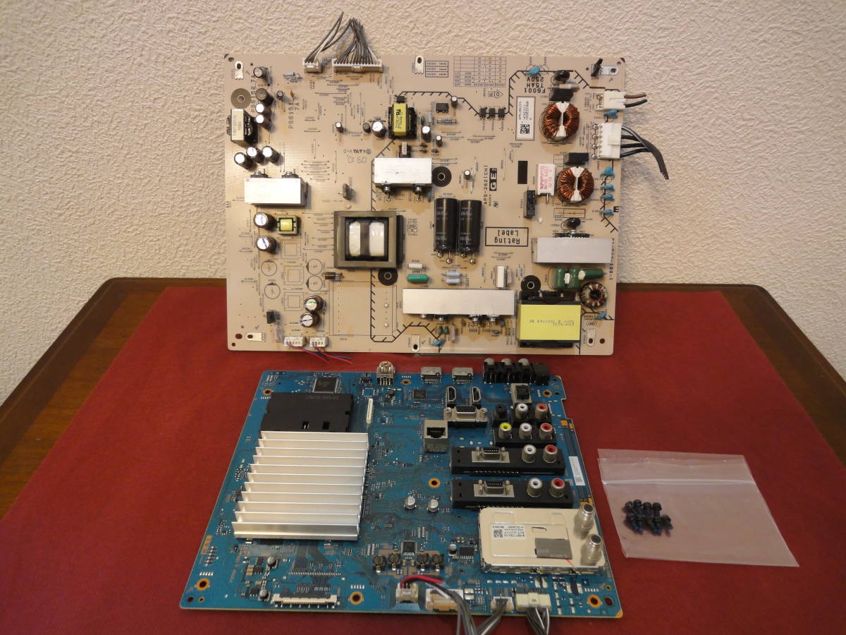 Yahoo!オークション - ソニー BRAVIA 純正 KDL-46EX700 電源基盤 電源