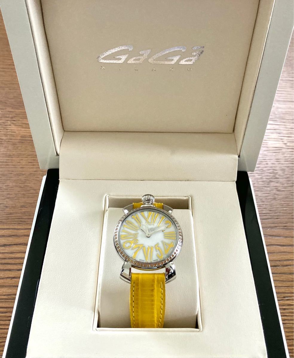 GaGa MILANO ガガミラノ MANUALE 35MM STONES 6025 06 新品未使用品