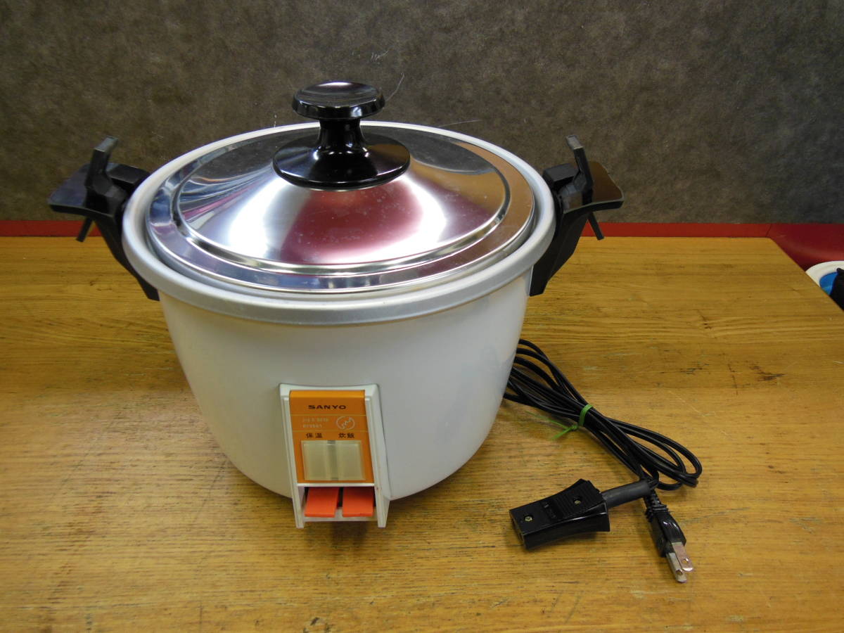Yahoo!オークション - 【昭和レトロ】 SANYO サンヨー 電気釜 炊飯器