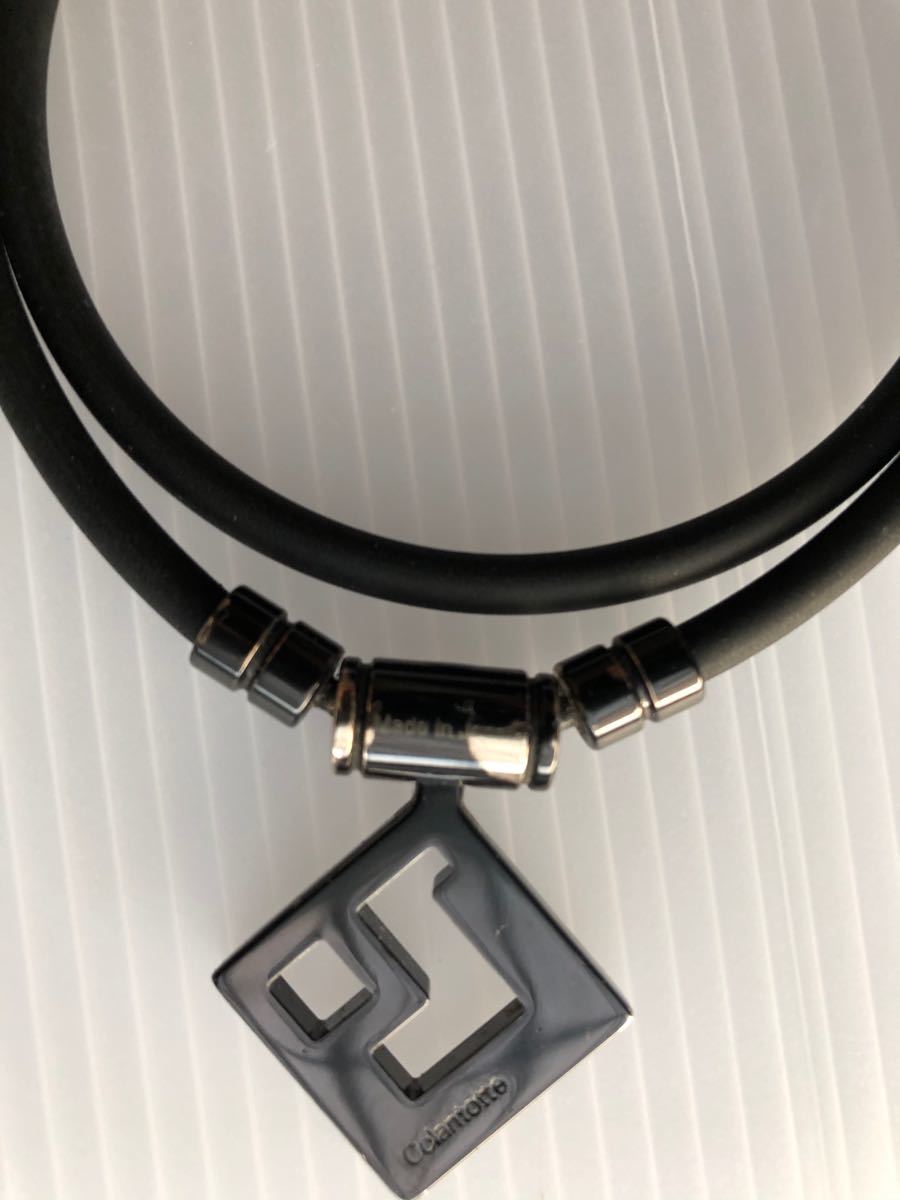 コラントッテ TAO ネックレス Lサイズ 47cm AURAブラック×ブラック