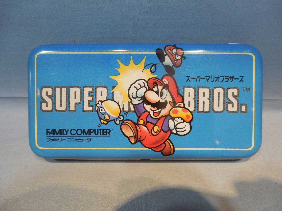 Yahoo!オークション - スーパーマリオ ブリキ 缶ペンケース ・ファミコ