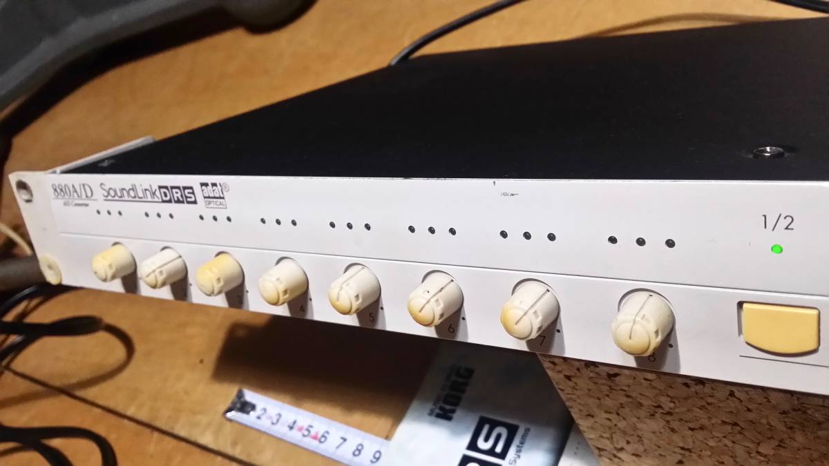 Yahoo!オークション - Korg 880A/D SoundLink DRS A/D Convertor adat