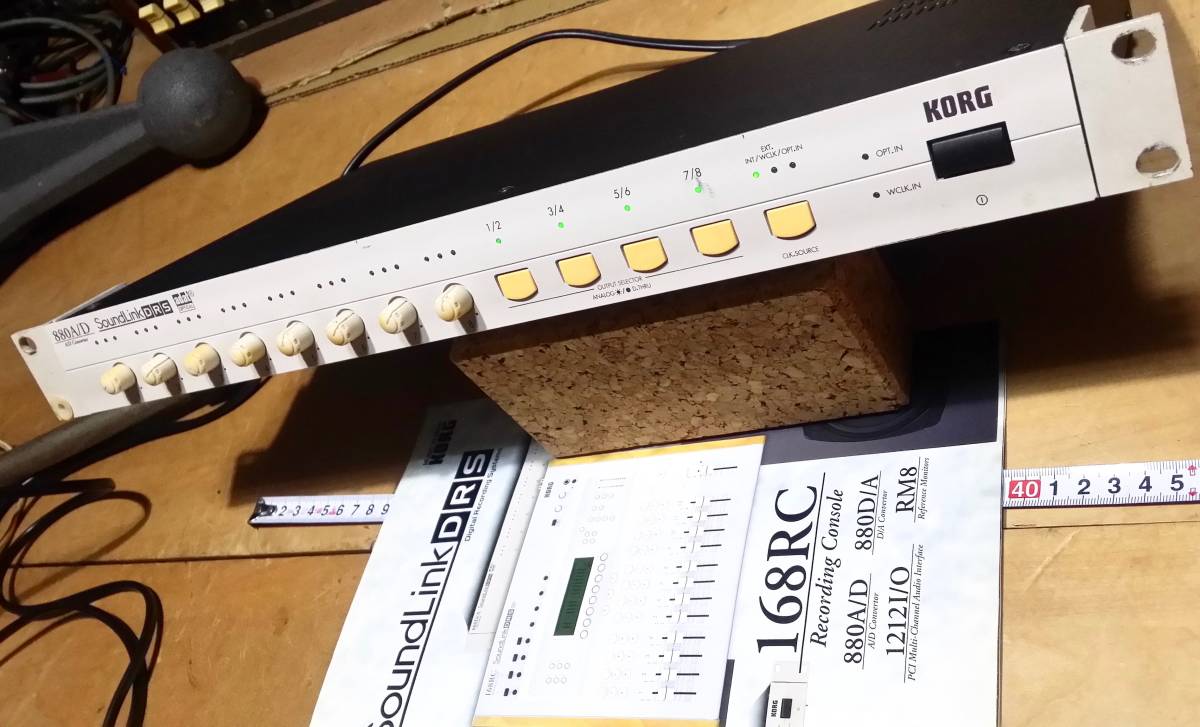 Yahoo!オークション - Korg 880A/D SoundLink DRS A/D Convertor adat