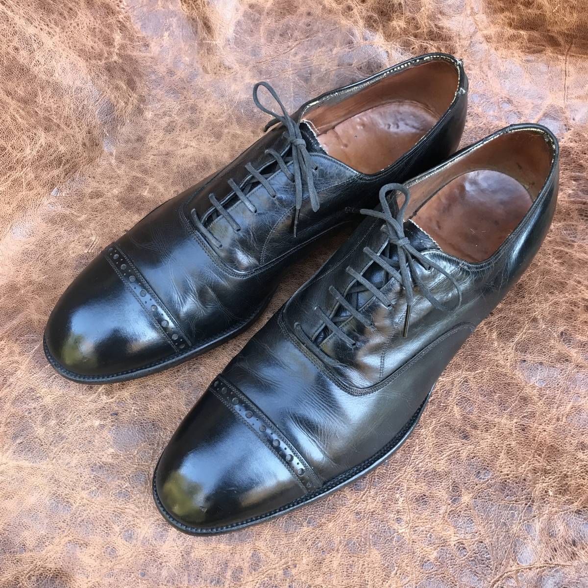 Yahoo!オークション - 筆記体 ～50s florsheim フローシャイム S品番