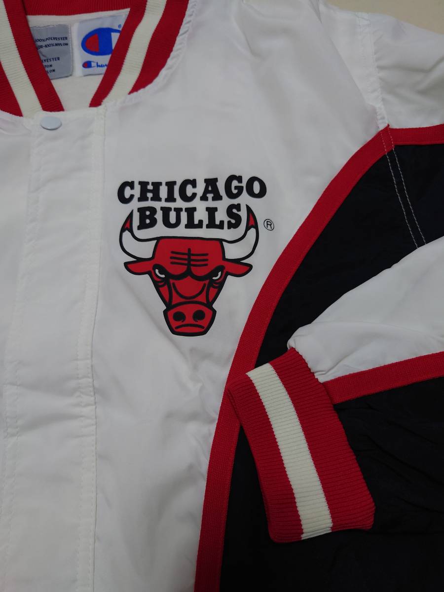 シカゴ・ブルズ ウォームアップジャージ サイズM / 90s チャンピオン製