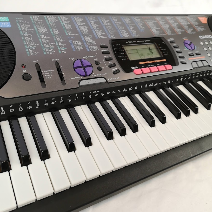 CASIO CTK-620L カシオ 電子ピアノ 光ナビゲーション キーボード 除菌