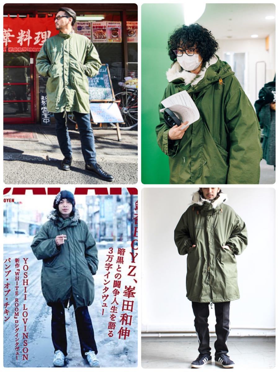 米軍 実物 M65 フィッシュテール モッズコート S デッドストック フル