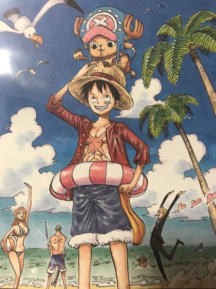 ワンピース 送料無料 複製原画 ルフィ チョッパー ナミ ゾロ サンジ