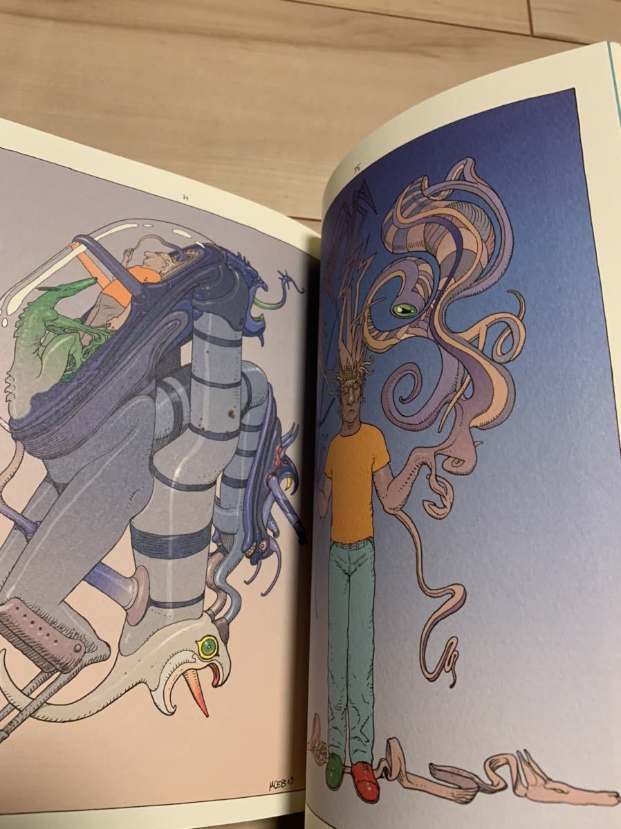 洋書MOEBIUS “INSIDE MOEBIUS TOME6”2010年(フランス語) メビウス 大友