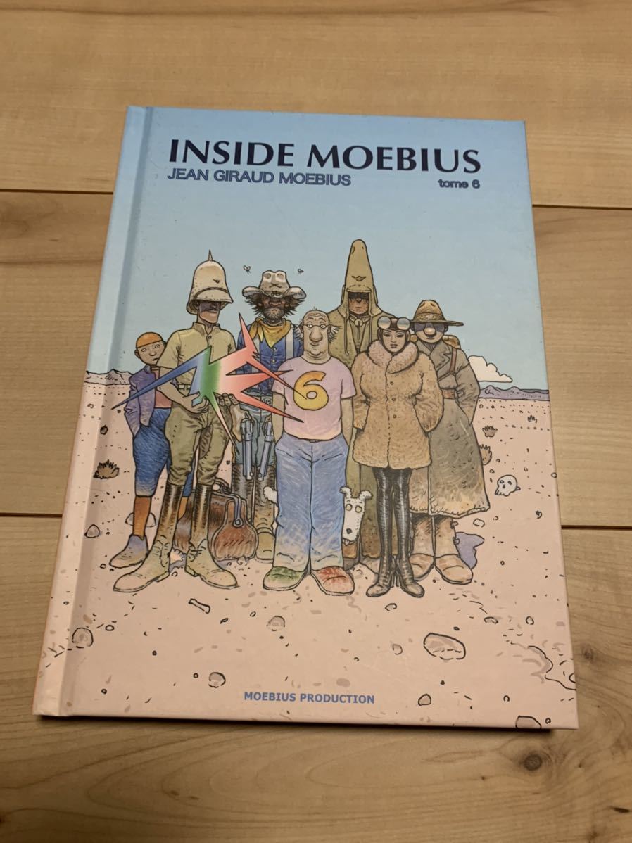 洋書MOEBIUS “INSIDE MOEBIUS TOME6”2010年(フランス語) メビウス 大友