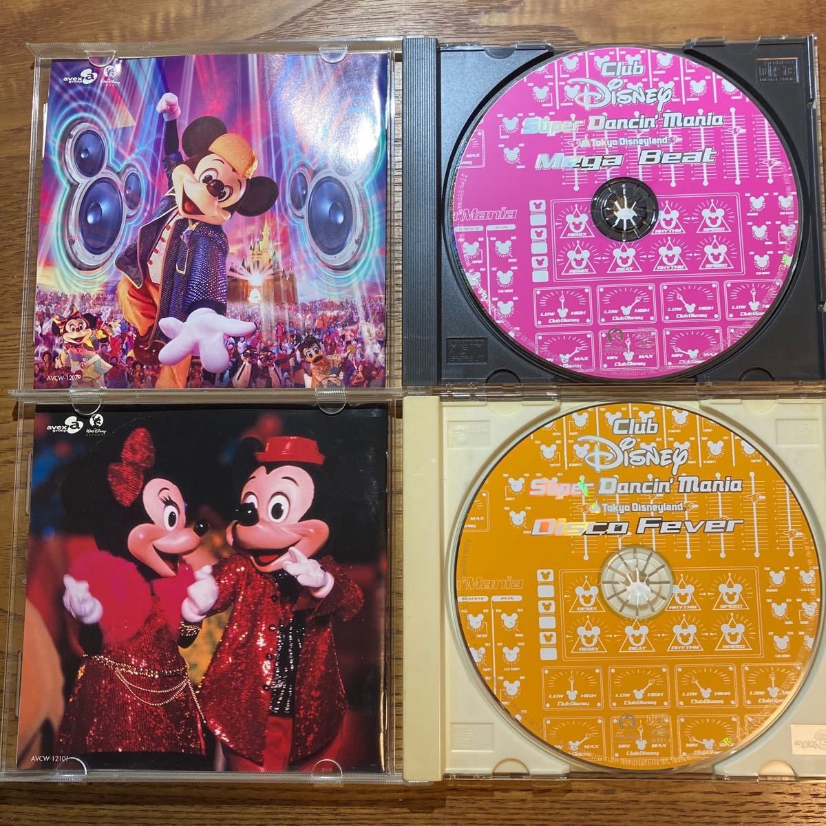 4組5枚セット】東京ディズニーランド Club Disney スーパーダンシン