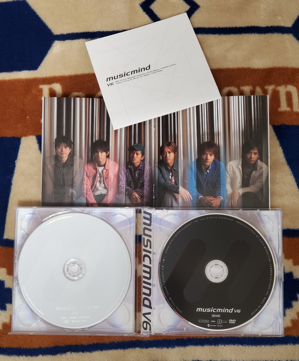 V6 アルバム 「musicmind」初回限定盤A CD+DVD トニセン カミセン