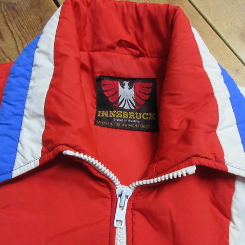 Yahoo!オークション - 80s INNSBRUCK 中綿ジャケット オーストリア L