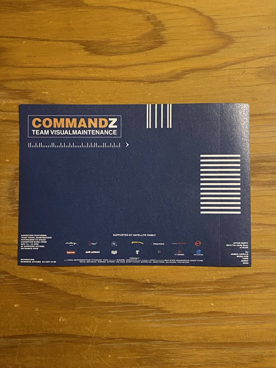 Yahoo!オークション - 非売品 希少 COMMAND Z コマンドZ ポストカード