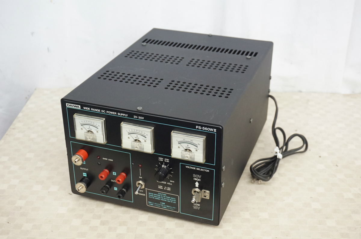 Yahoo!オークション - [SK] DAIWA ダイワ PS-560WⅡ WIDE RANGE DC POW
