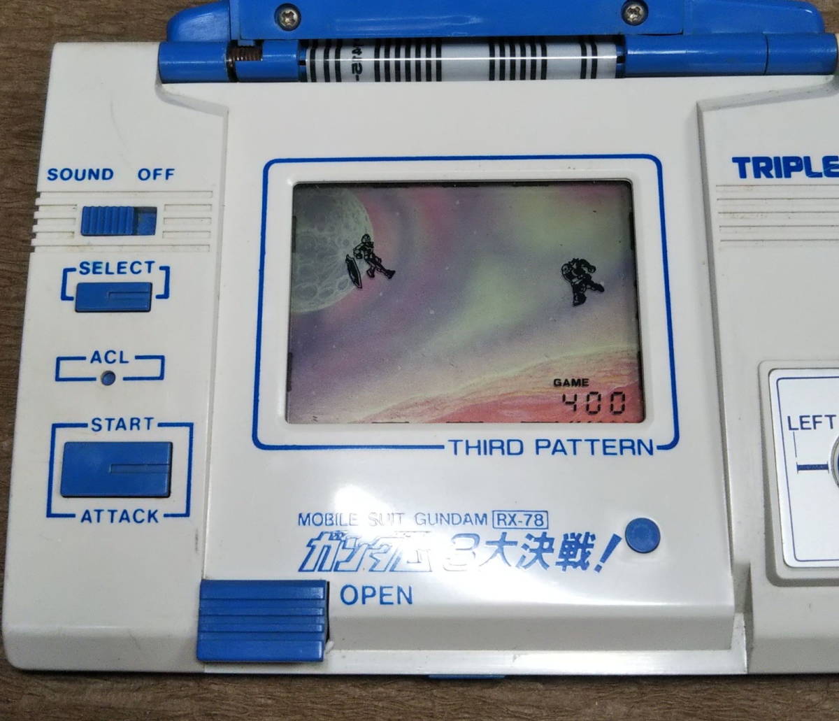 Yahoo!オークション - バンダイ LSIゲーム 「機動戦士ガンダム 3大決