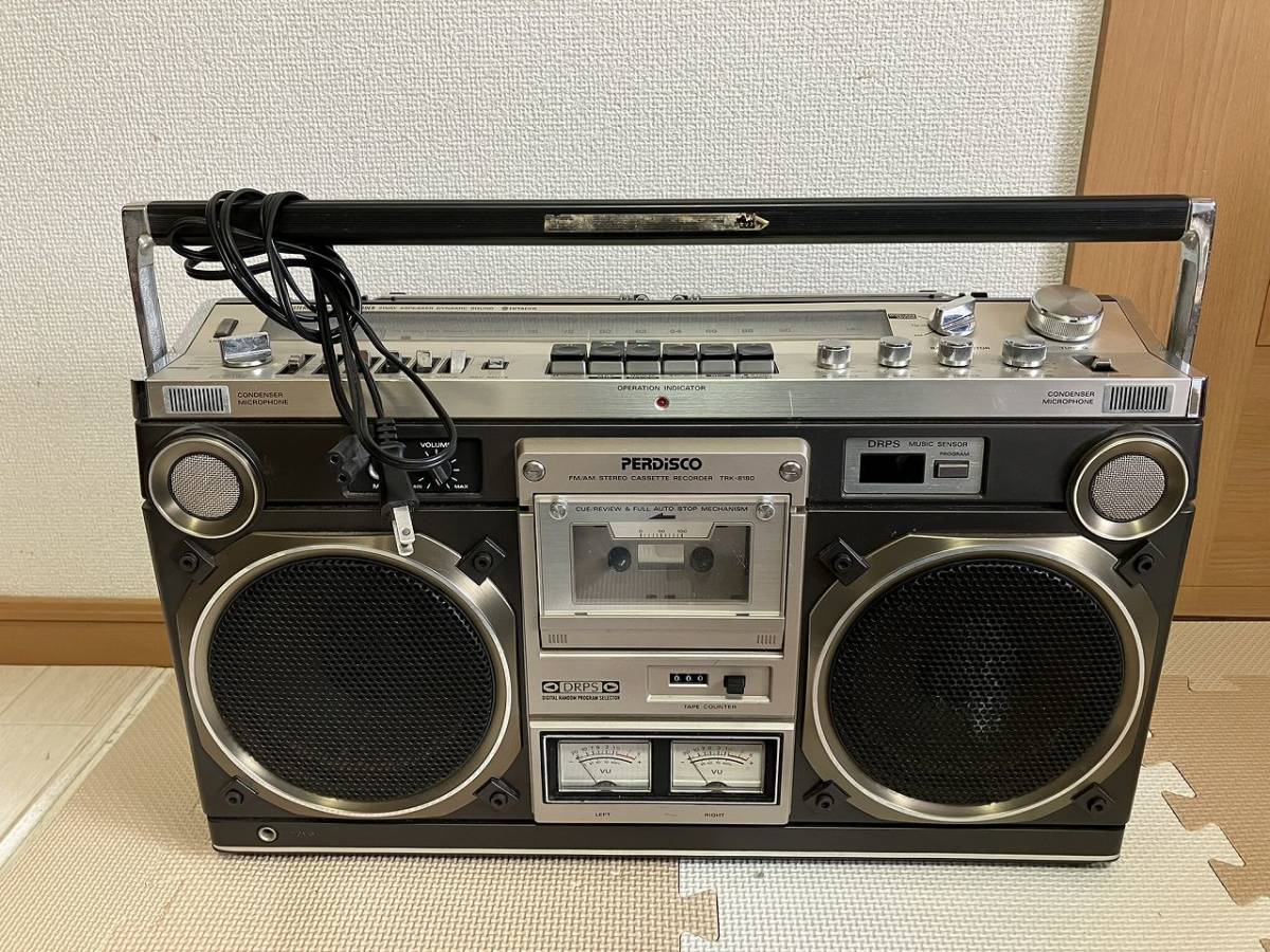 昭和レトロ☆HITACHI 日立 PERDISCO パディスコ TRK-8180 FM/AM
