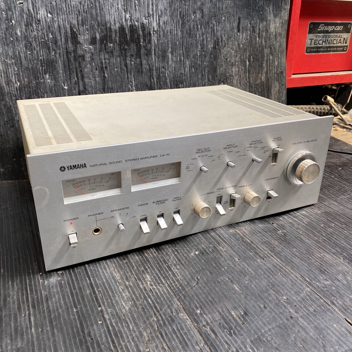 Yahoo!オークション - 【超激安】YAMAHA CA-R1/プリメインアンプ/ヤマ