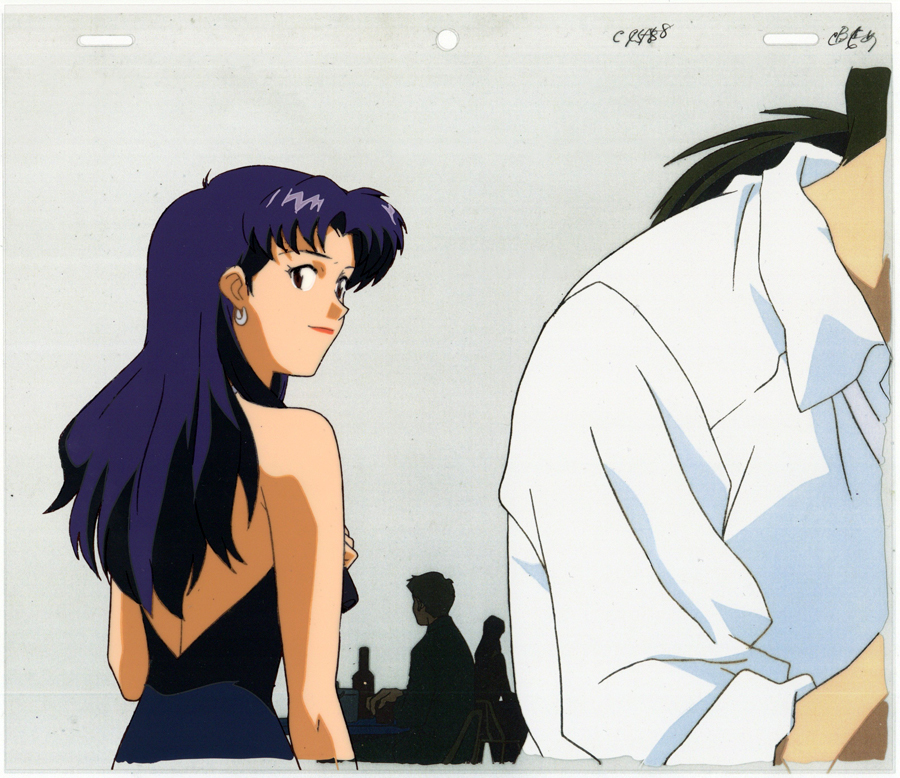 Yahoo!オークション - 新世紀エヴァンゲリオン セル画 葛城ミサト