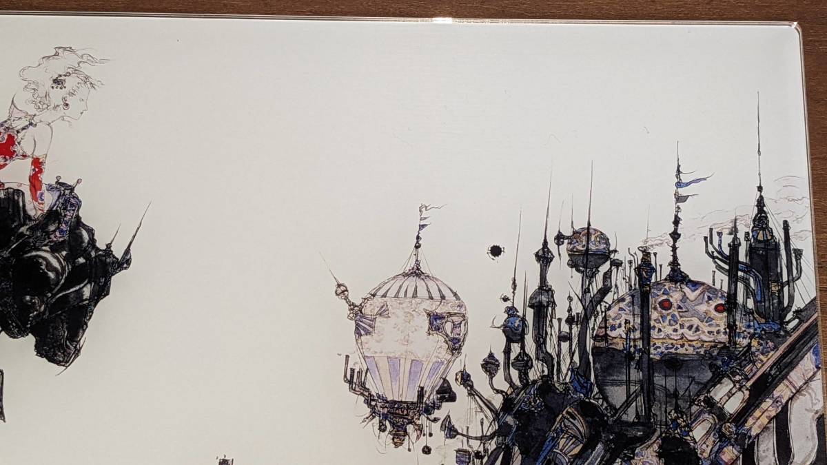 ファイナルファンタジーⅥ 天野喜孝A3 アクリルプレート街