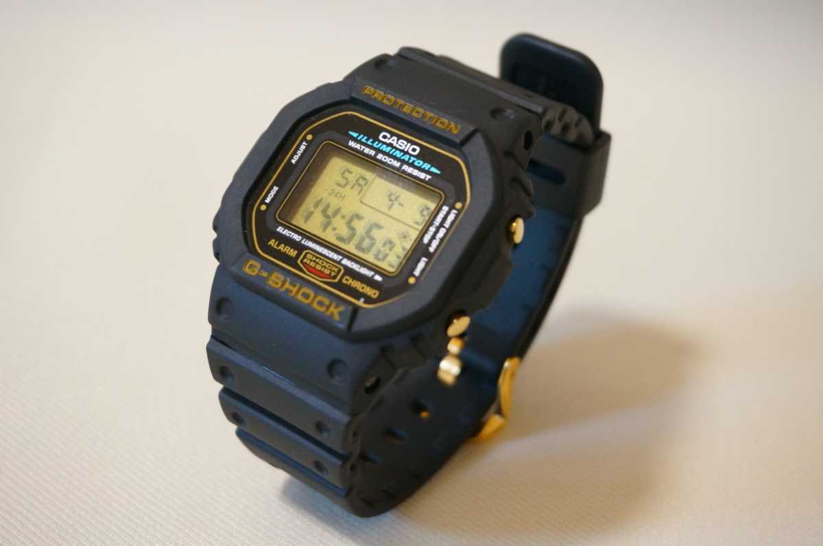 Yahoo!オークション - G-SHOCK CASIO DW-5600EG-9 ゴールド 海外 並行