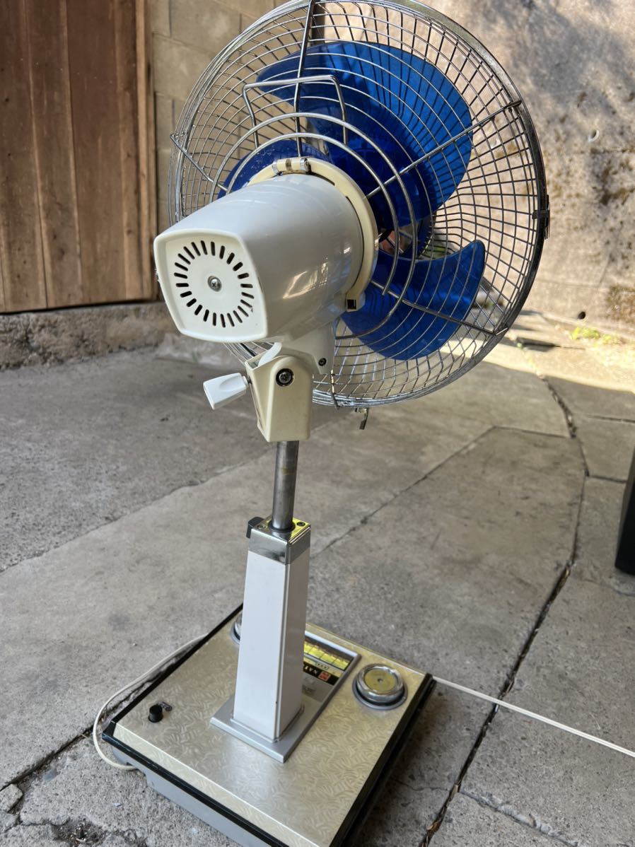 清*水様 National 扇風機 ダイヤル式 昭和レトロ ナショナル昭和レトロ