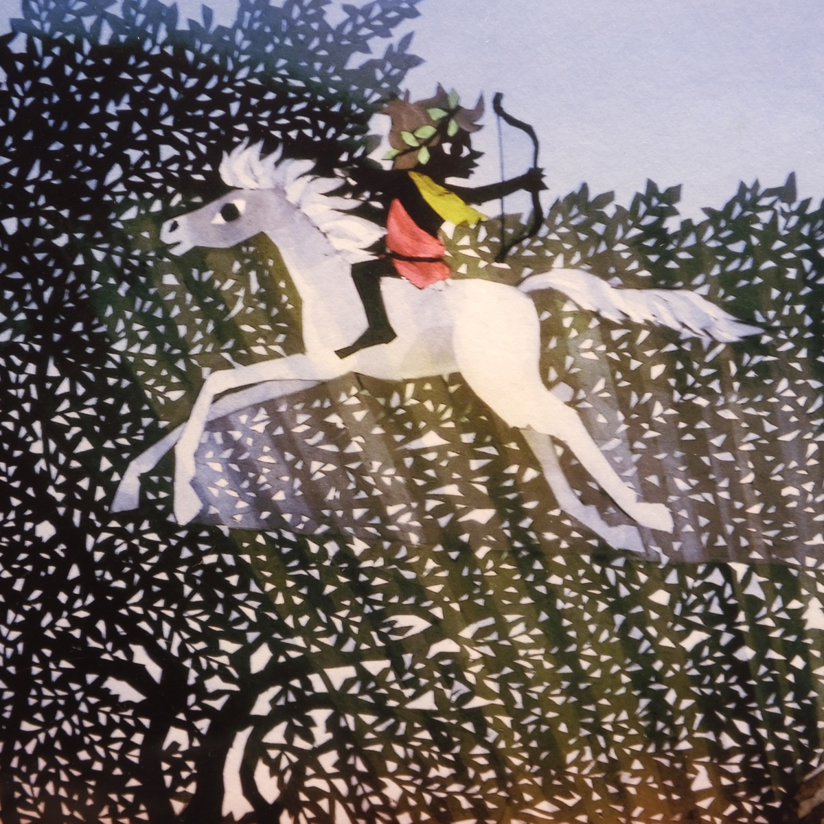 Yahoo!オークション - 1円～ おたからや x413 藤城清治 馬がとぶ レフ