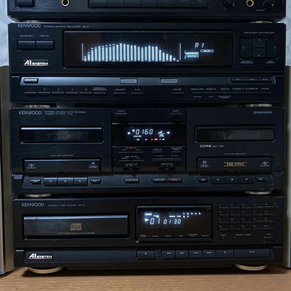 Yahoo!オークション - KENWOOD ケンウッド システムコンポ T-3i A-3i G