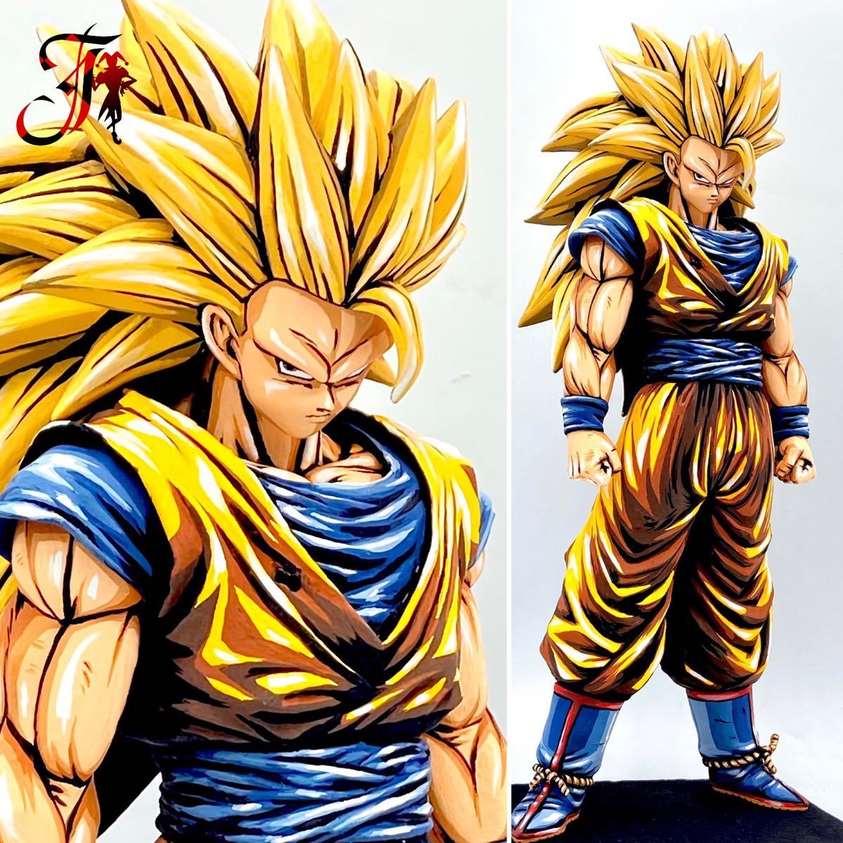 グランディスタ ネロ 超サイヤ人3 孫悟空 二次元彩色リペイント