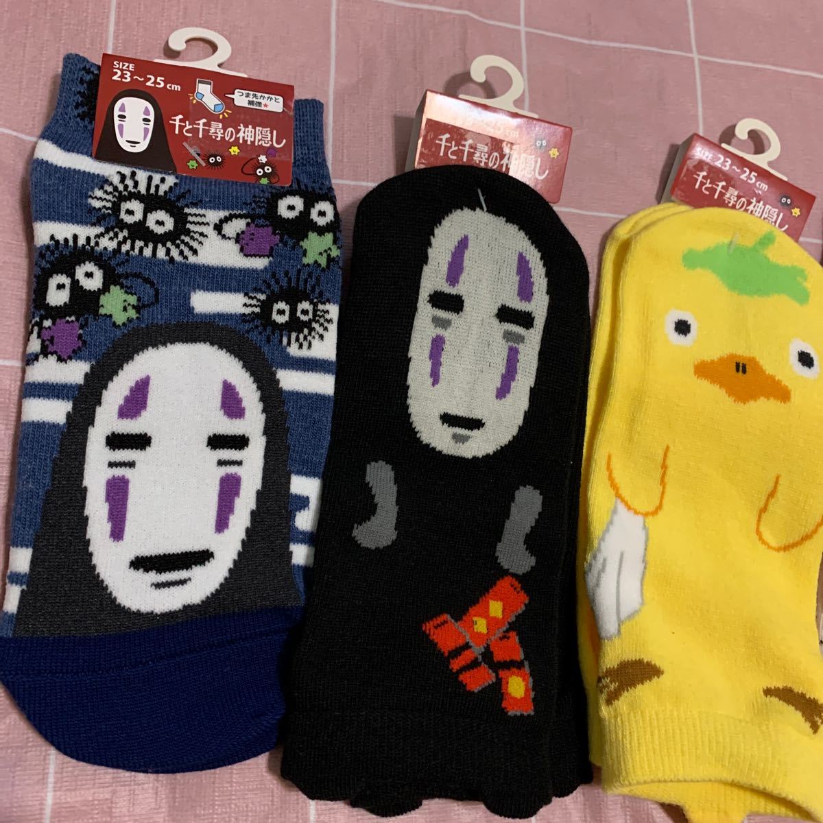 千と千尋の神隠し 靴下 23〜25cm 4足セット カオナシ ジブリ｜Yahoo