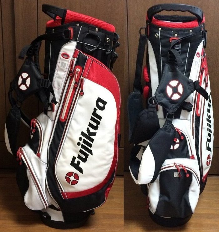 Yahoo!オークション - フジクラ Fujikura スタンド キャディバッグ