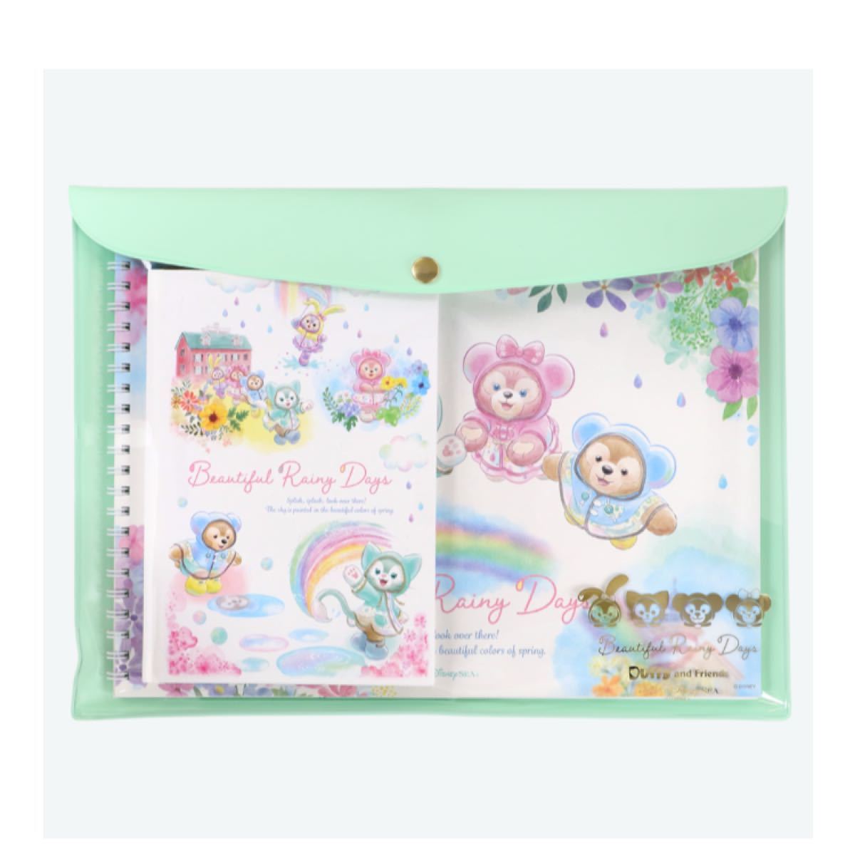 ダッフィー シェリーメイ ステラルー ジェラトーニ ノートセット