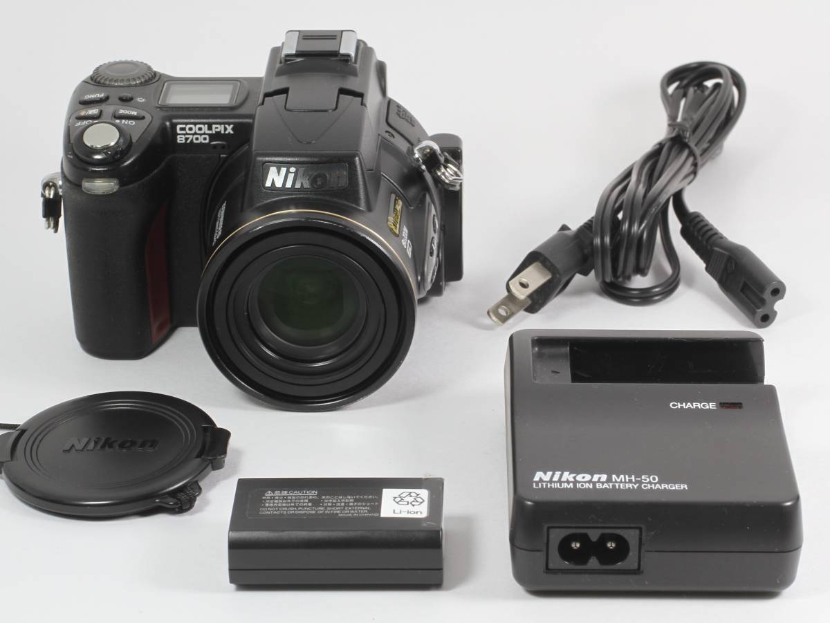 Yahoo!オークション - ニコン Nikon COOLPIX 8700 動作確認済み