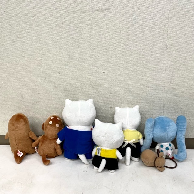 Yahoo!オークション - タグ付 ねこぢる ぬいぐるみ 6点セット ガロ 大