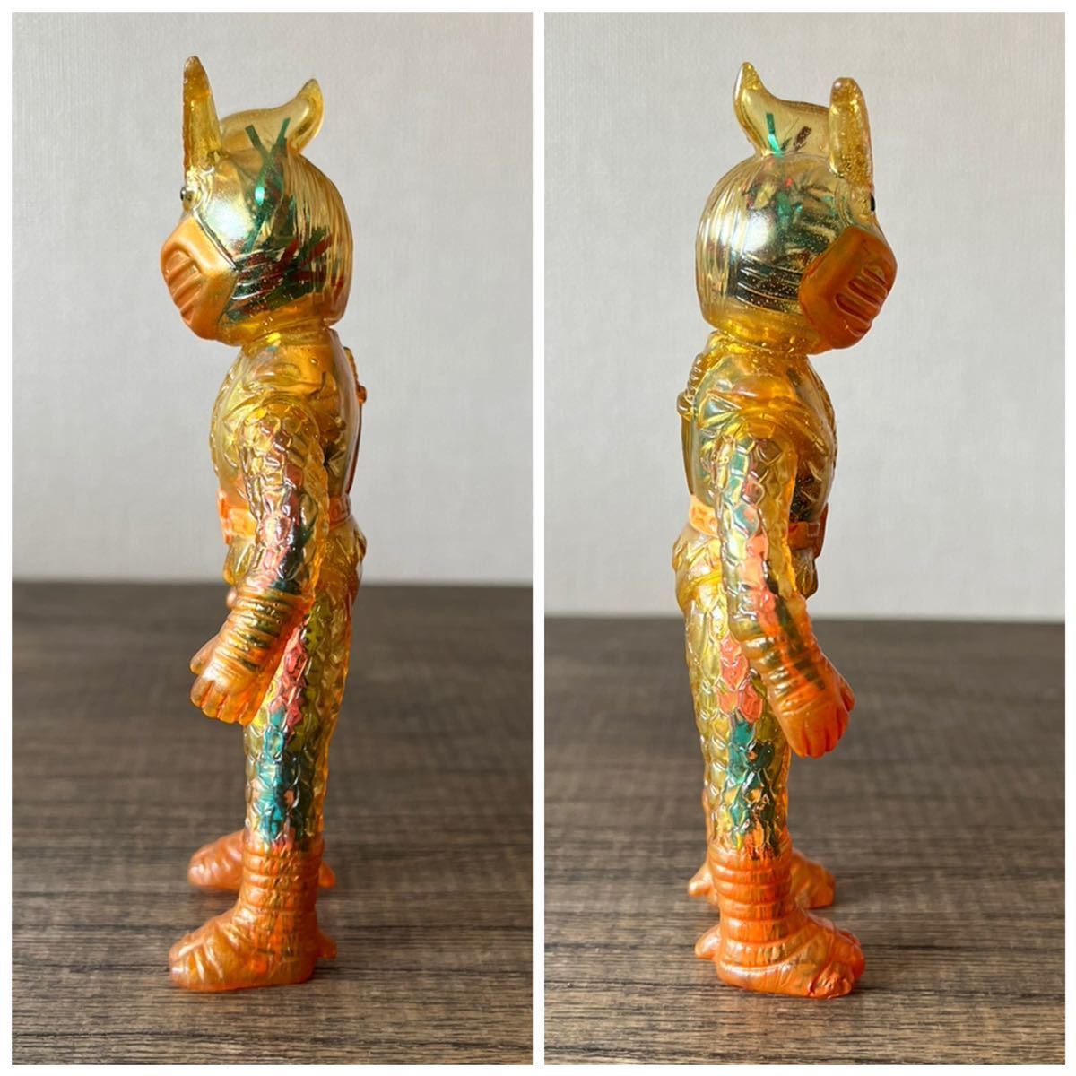 Yahoo!オークション - 当時物 ポピー 変身忍者嵐 透明 クリア ソフビ