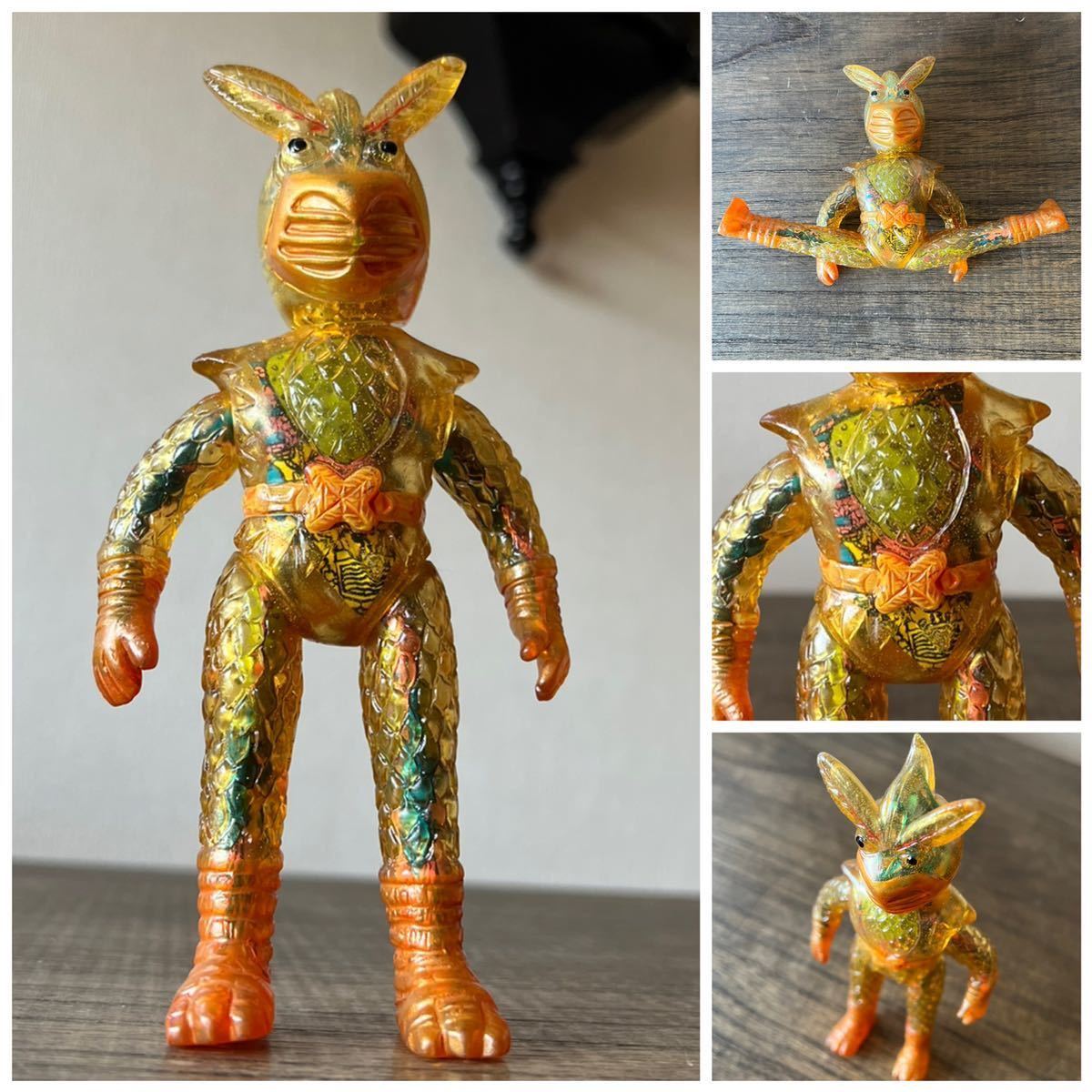 Yahoo!オークション - 当時物 ポピー 変身忍者嵐 透明 クリア ソフビ