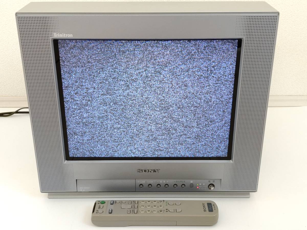 Yahoo!オークション - SONY ブラウン管 テレビ アナログ KV-14DA1 RM-J